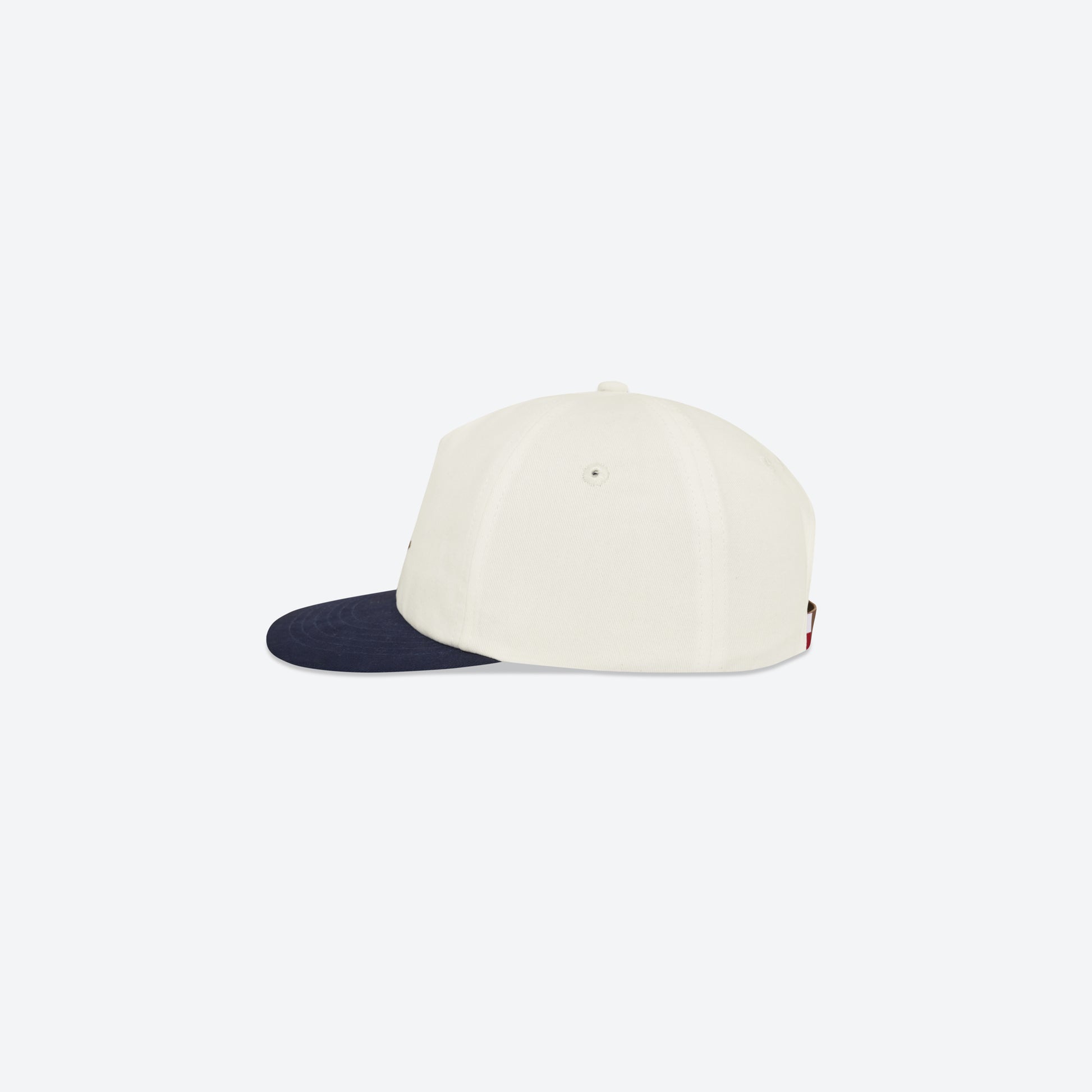 Letters Cap - Off White / Navy