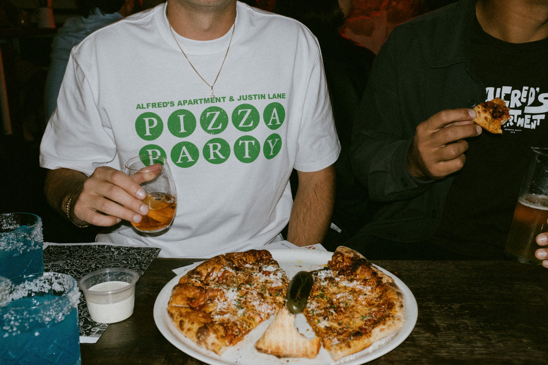 Alfred's Apartment x Justin Lane Pizza Party