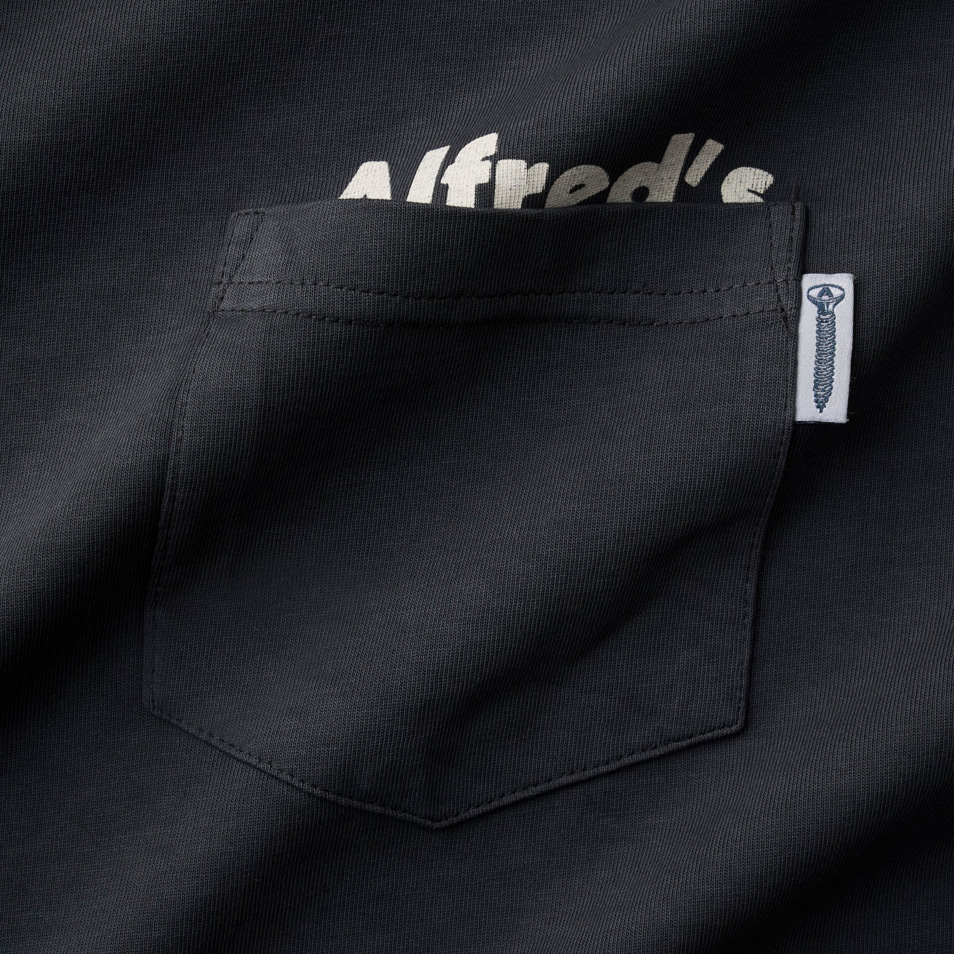 Resource Pocket Tee - Washed Black