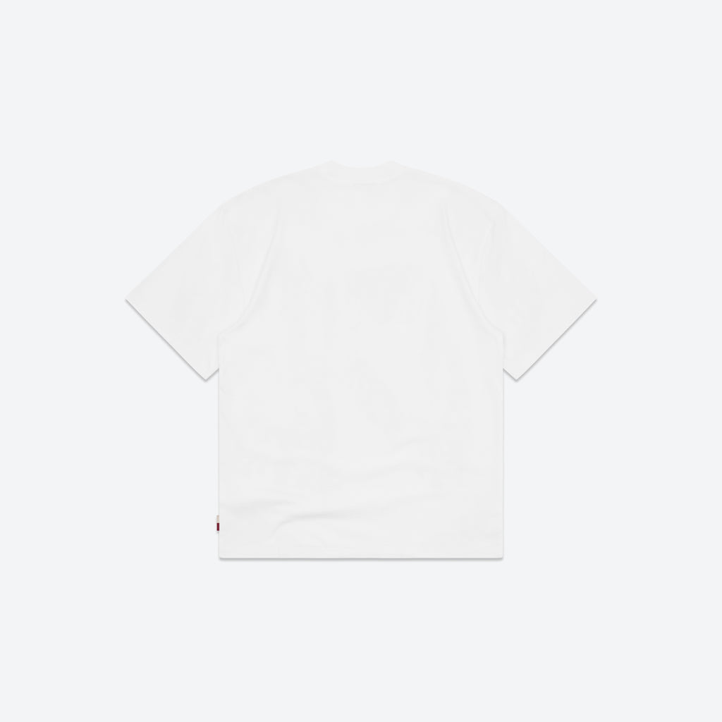 Overprint Tee - White