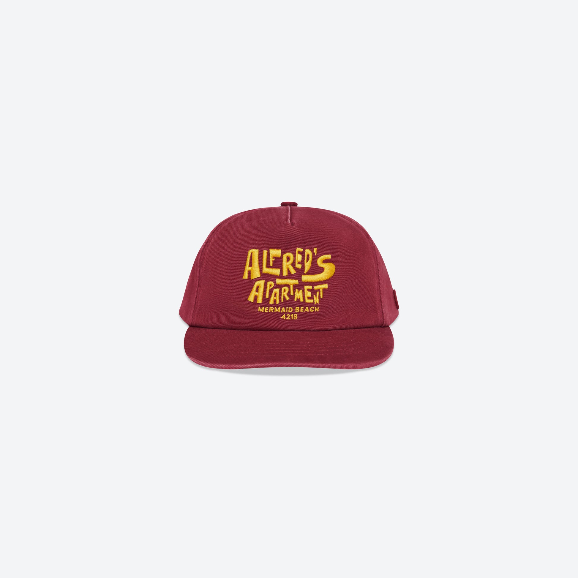 Brisbane Cap - Washed Maroon