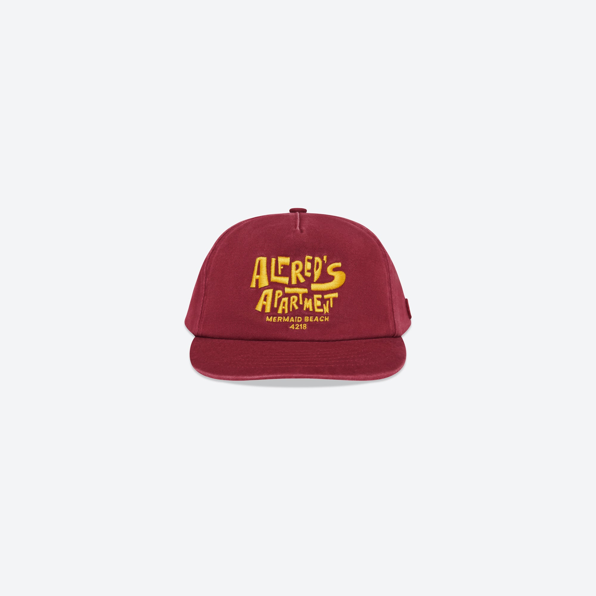 Brisbane Cap - Washed Maroon