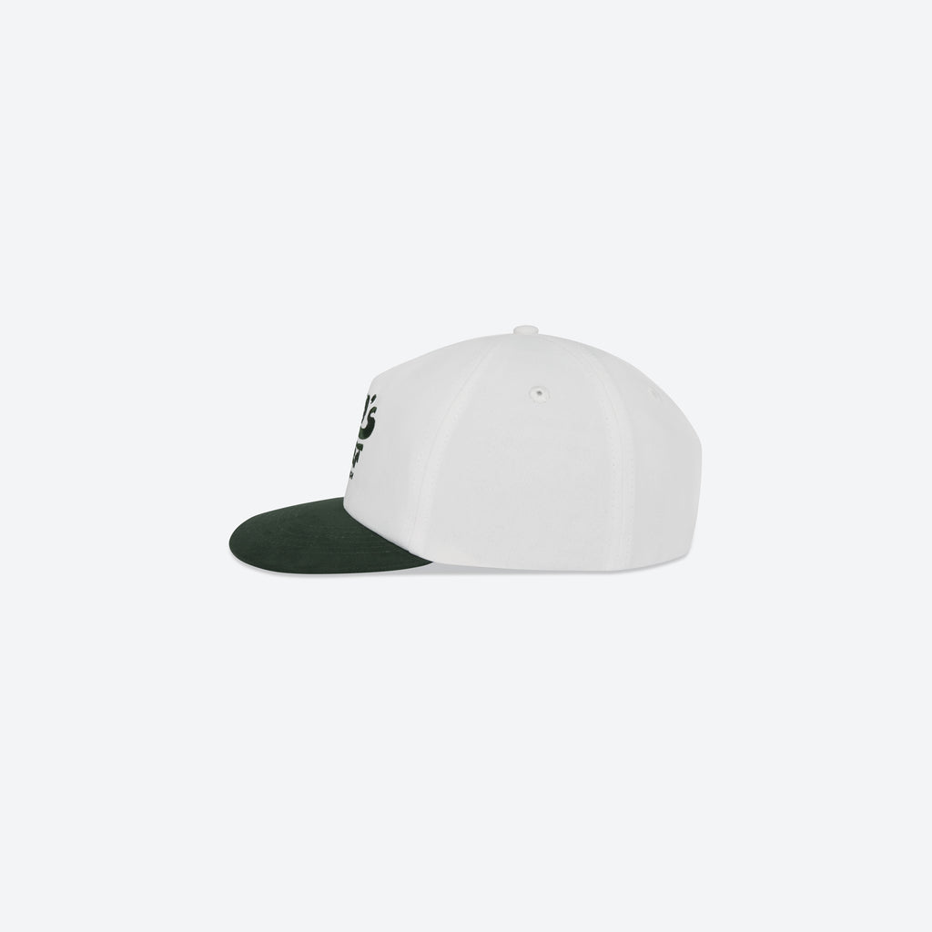 OG Cap - Off White / Forest