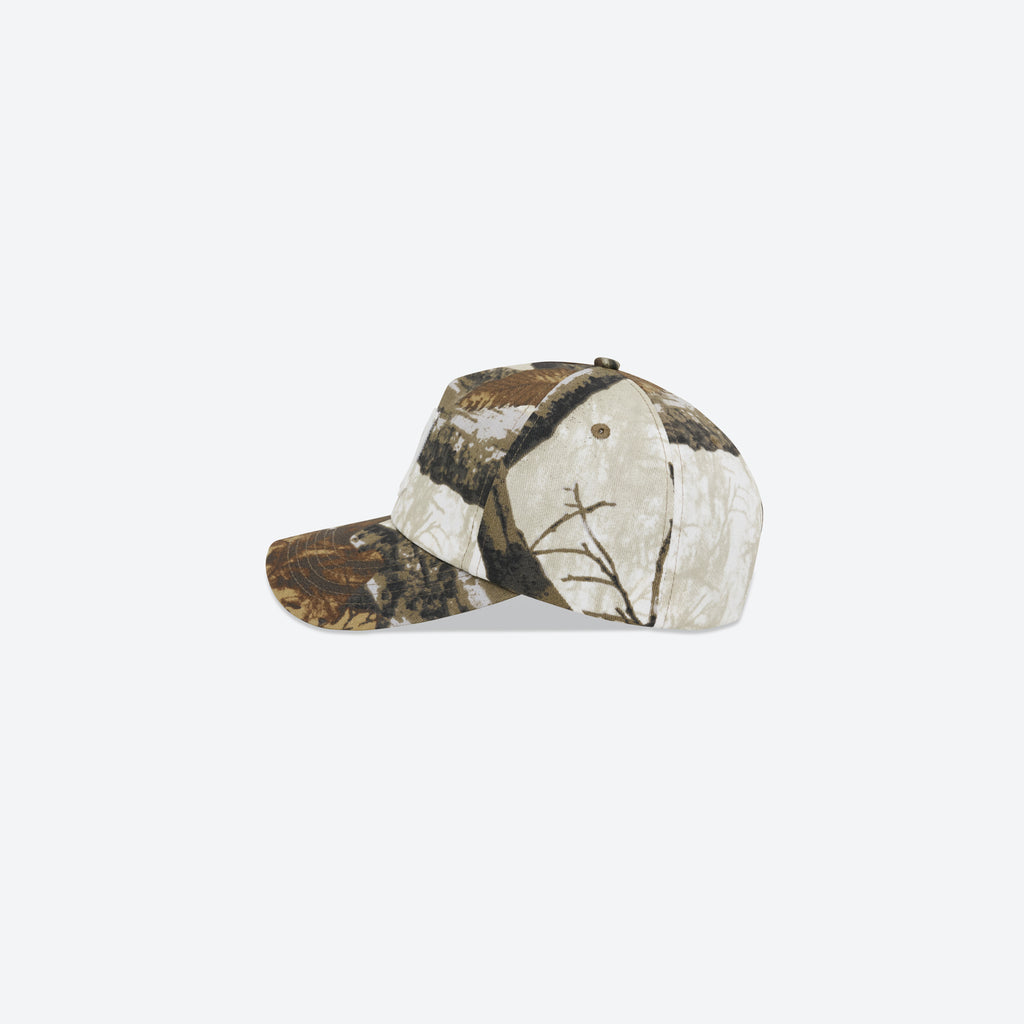 Emblem Golf Cap - White Realtree
