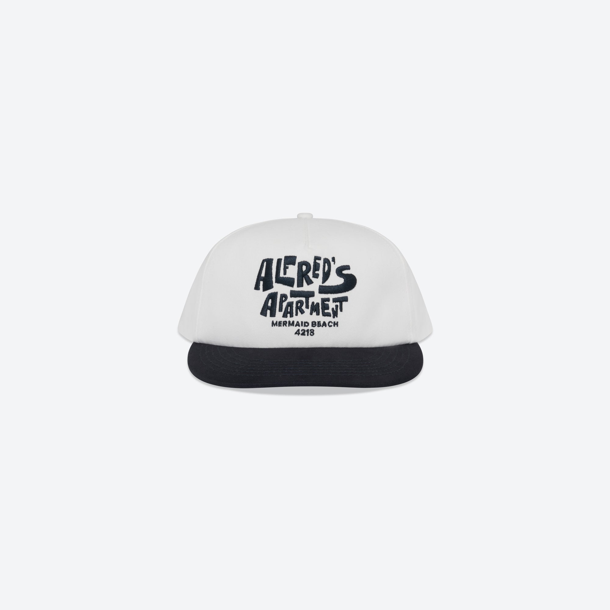 OG Cap - Off White / Navy – Alfred's Apartment