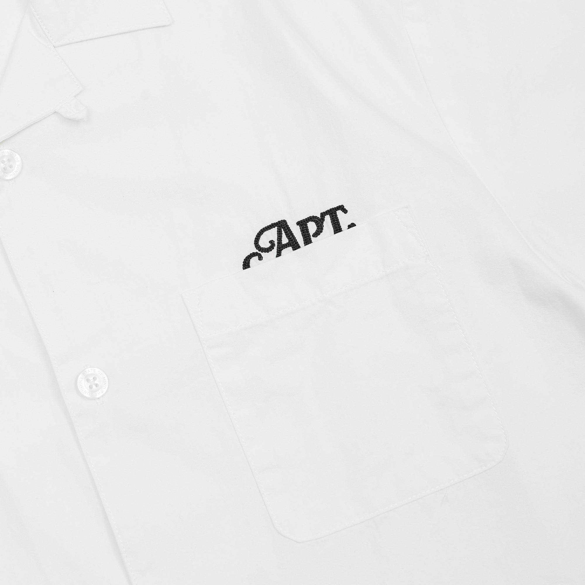 Alfred's Apartment - Sunshine State Button Down - Off White