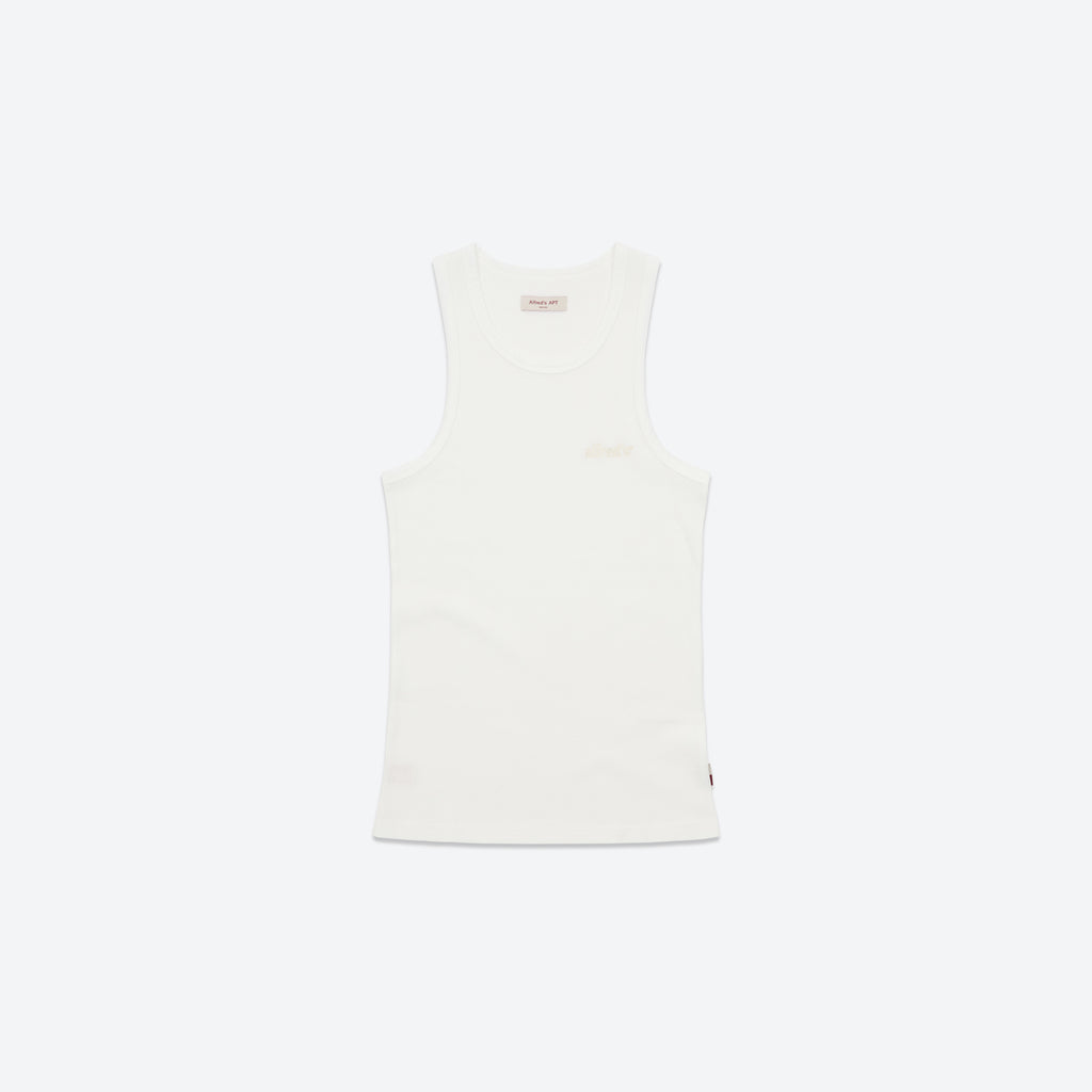 Trusted Waffle Singlet - White