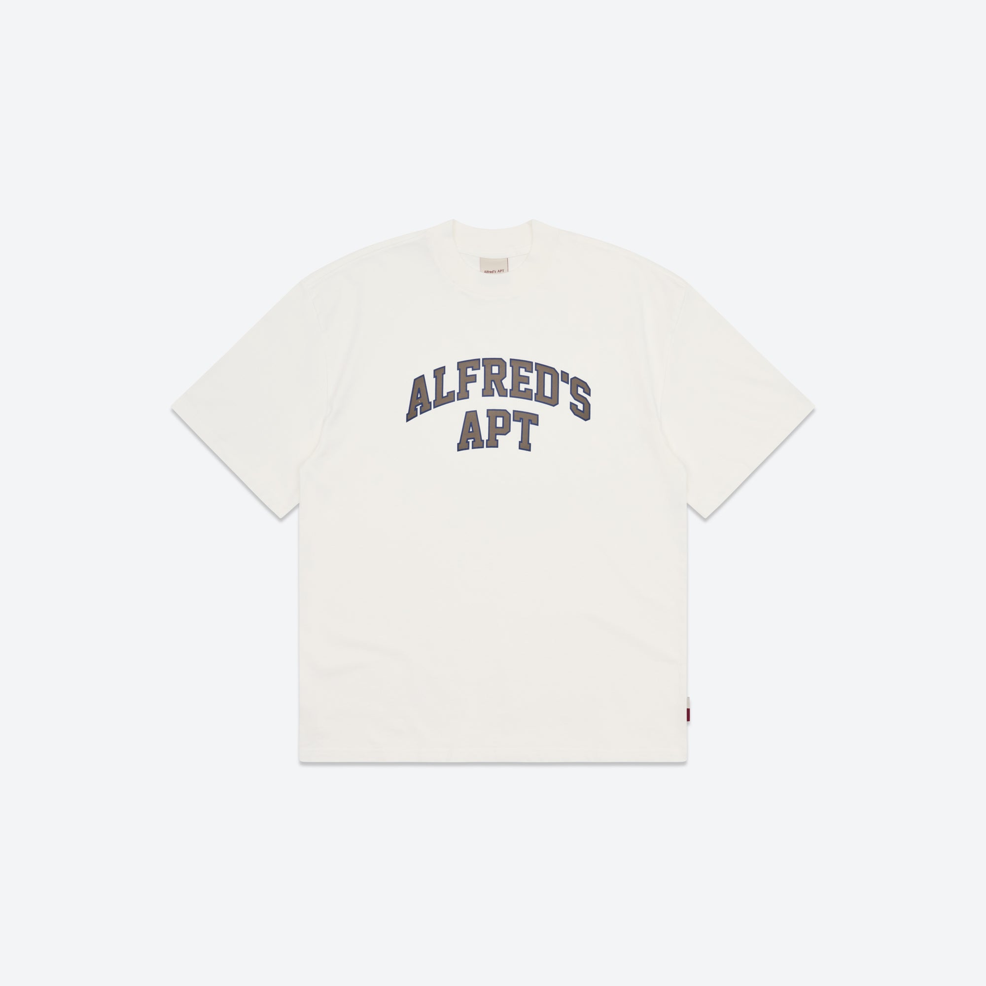 Alfred's Apartment - University Tee - Off White