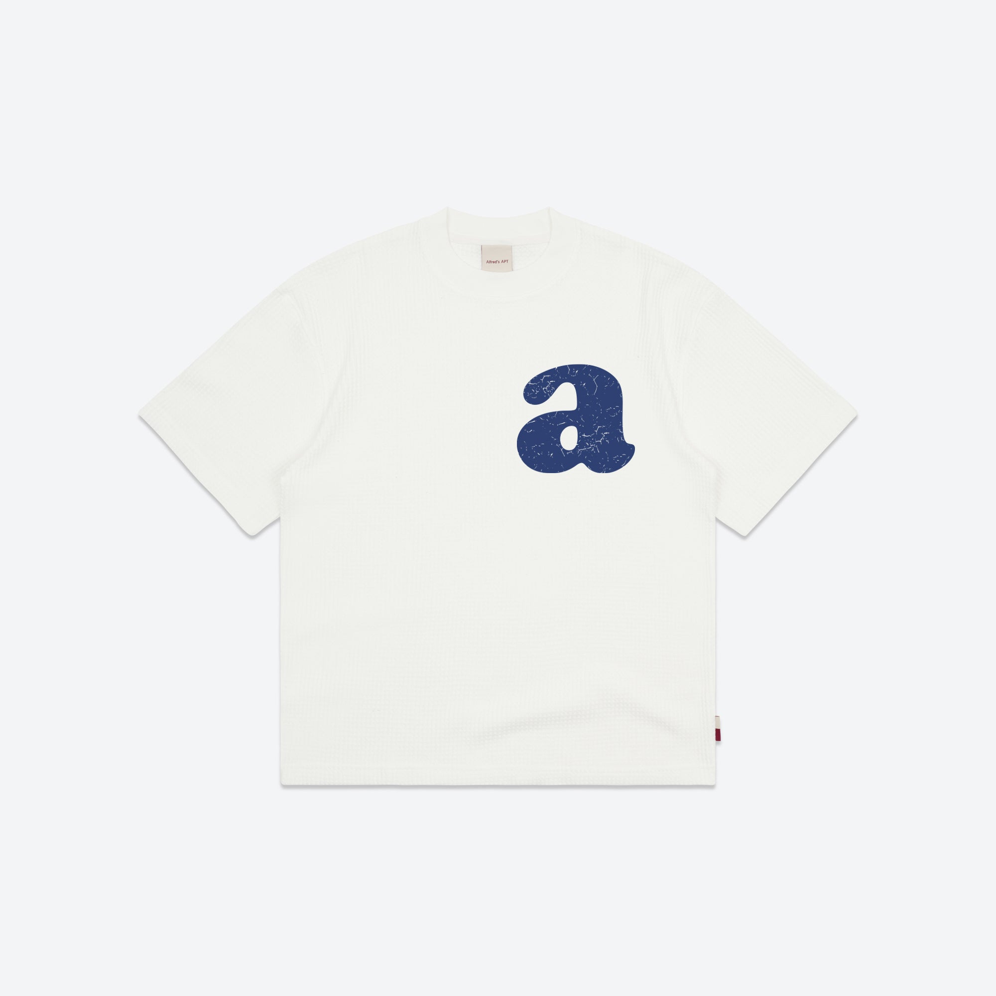 Alfred's Apartment - Stamp Waffle Tee - Natural