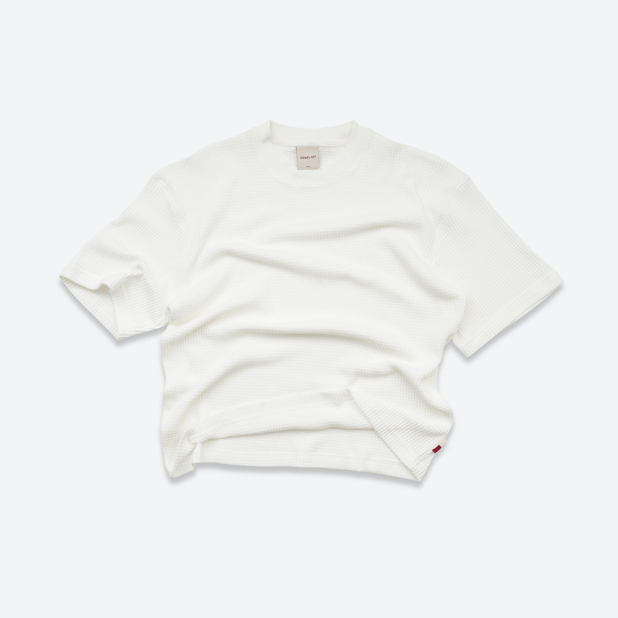 Alfred's Apartment - Waffle Tee - Natural