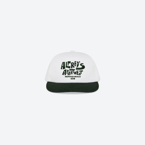 OG Cap - Off White / Forest