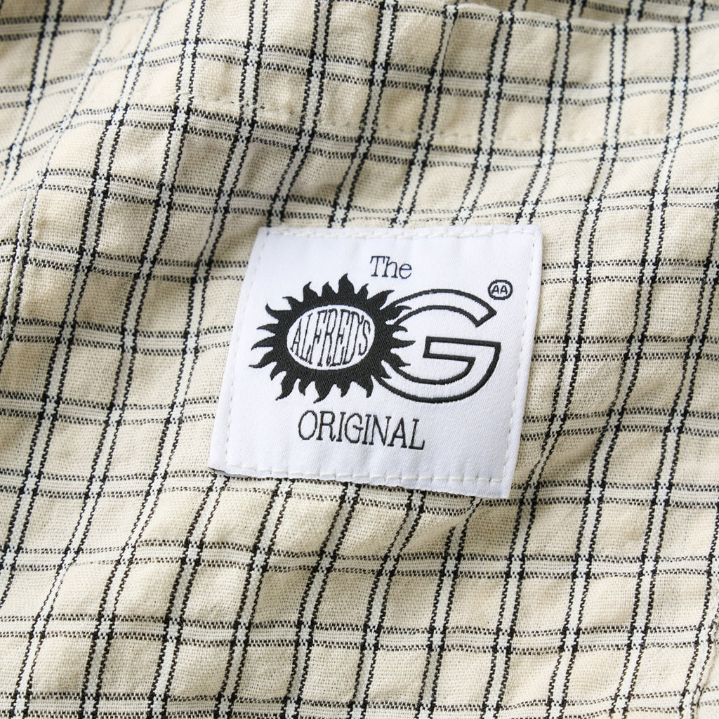 Sunshine State Button Down - Cream Check