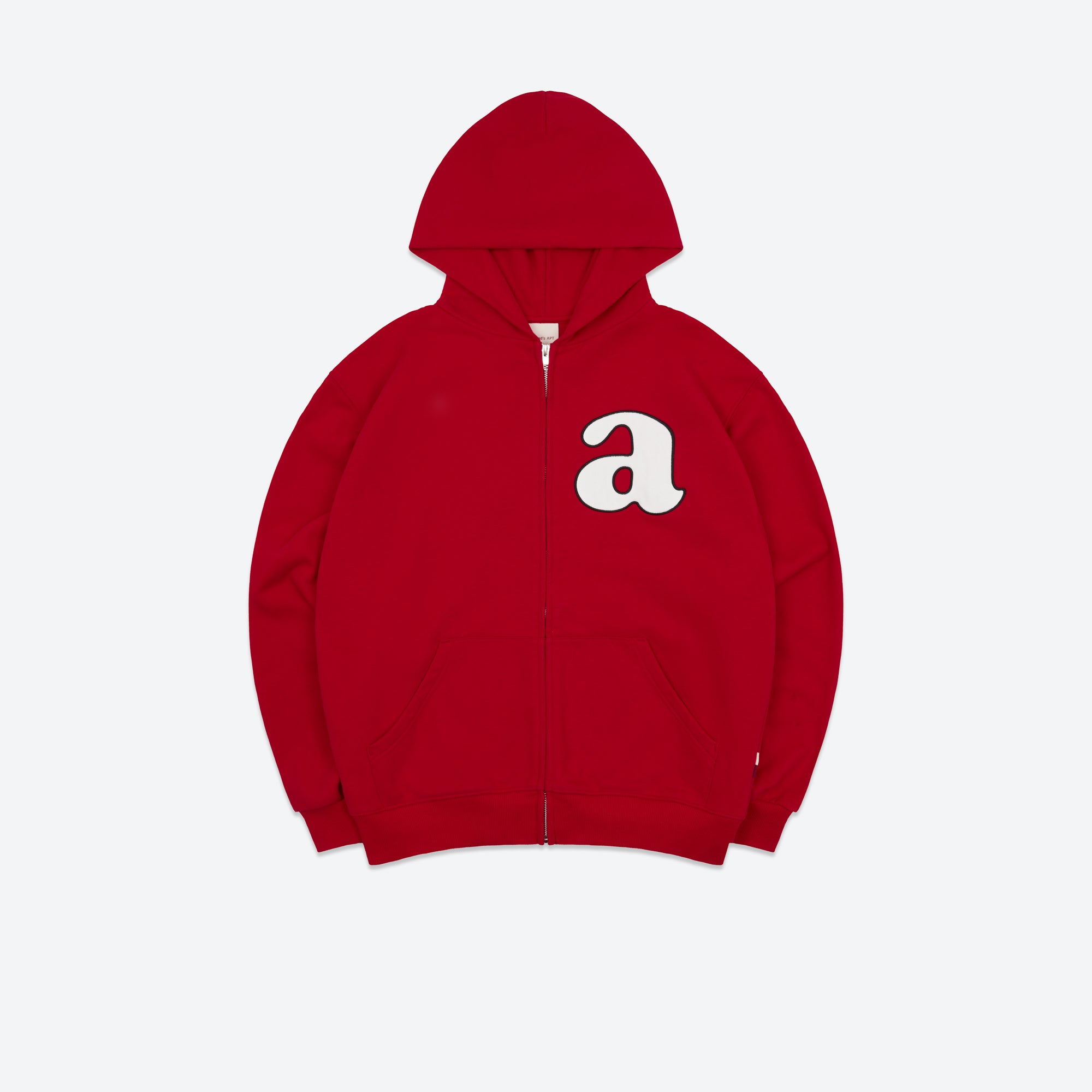 Alfred's Apartment - Stamp Zip Hood - Red
