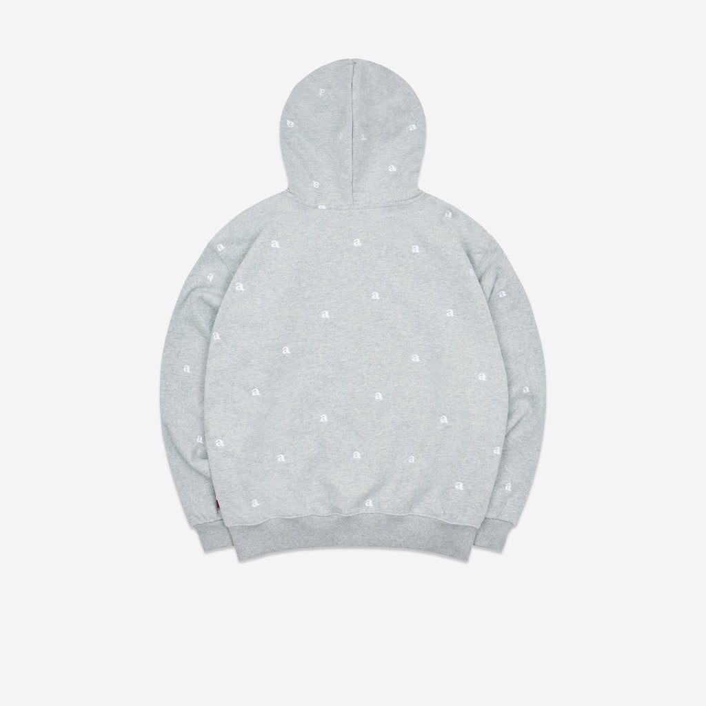 Stamp Allover Zip Hood - Marle