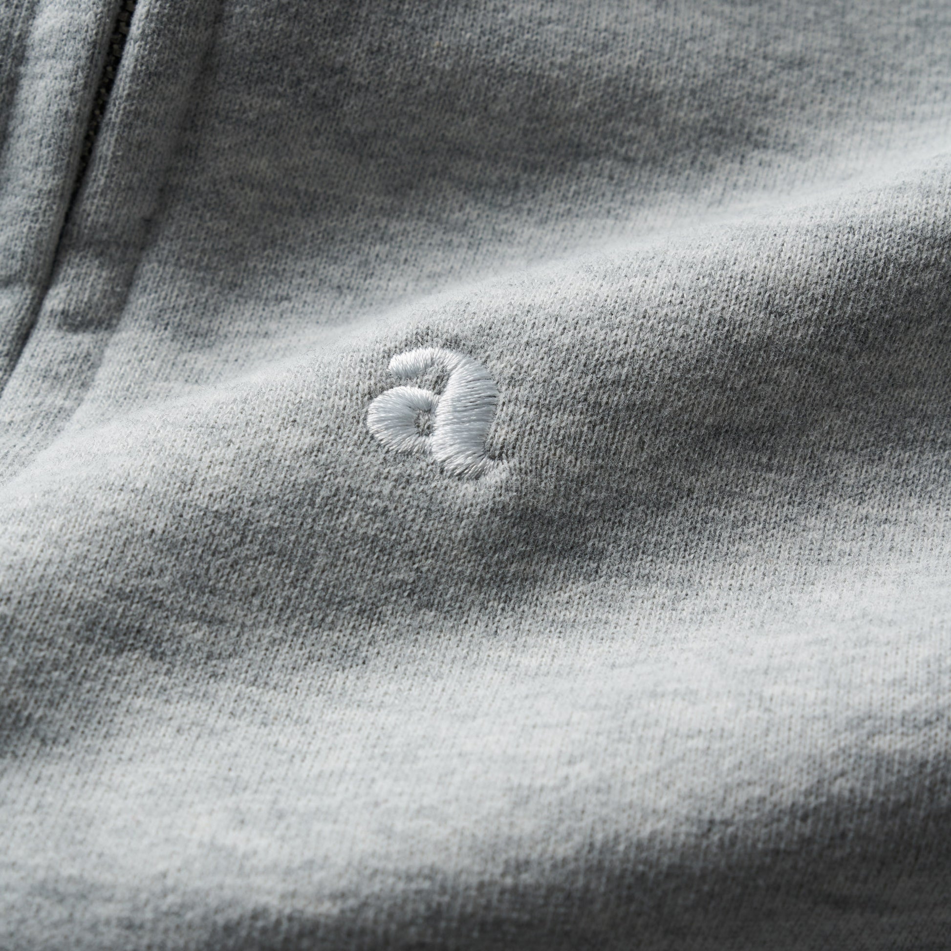 Stamp Allover Zip Hood - Marle