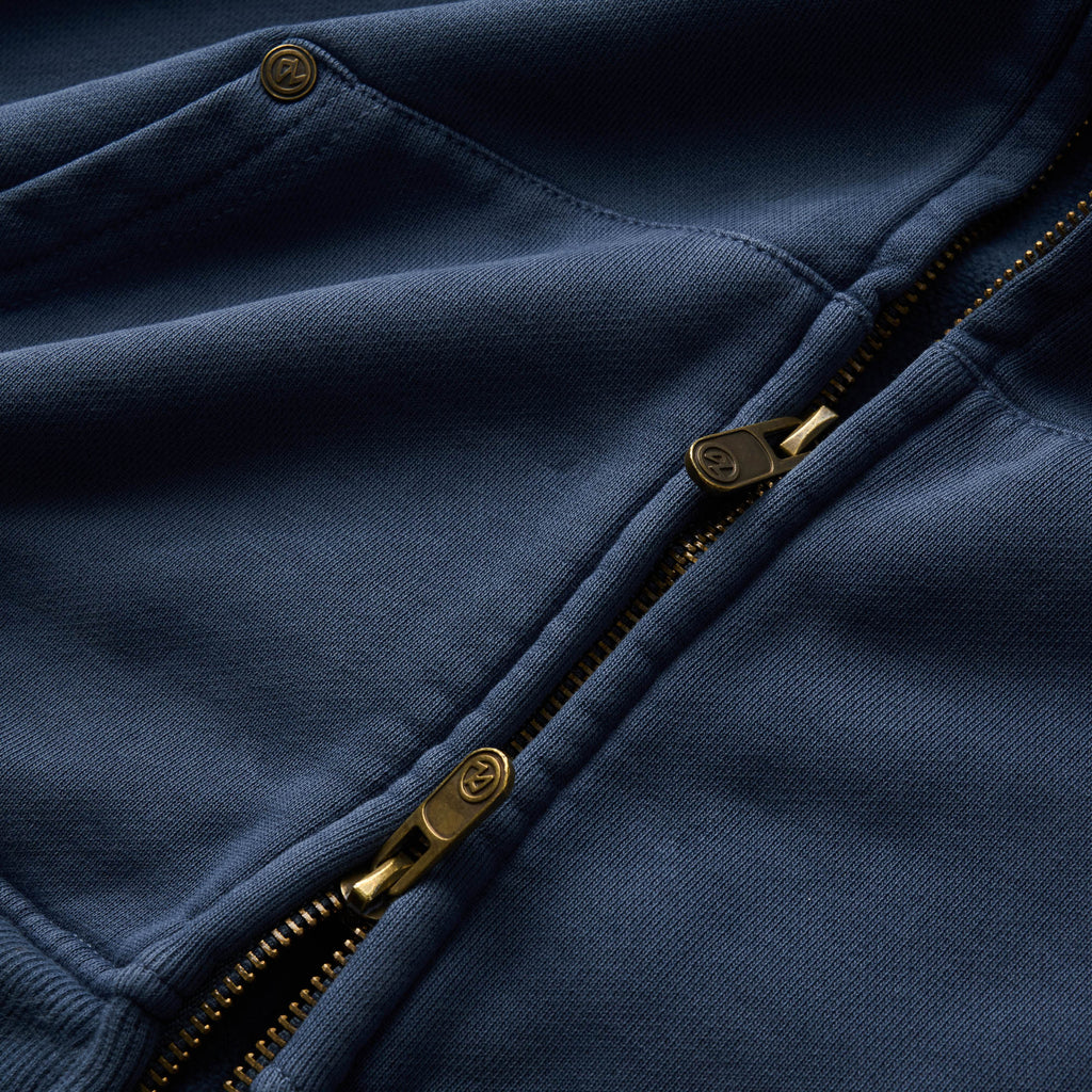 Hardware Zip Hood - Slate