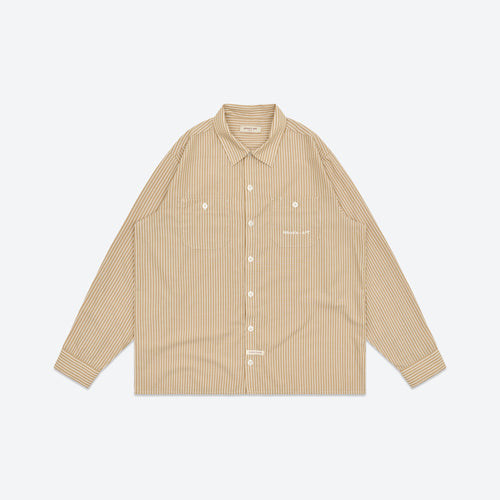 Post Button Down - Latte