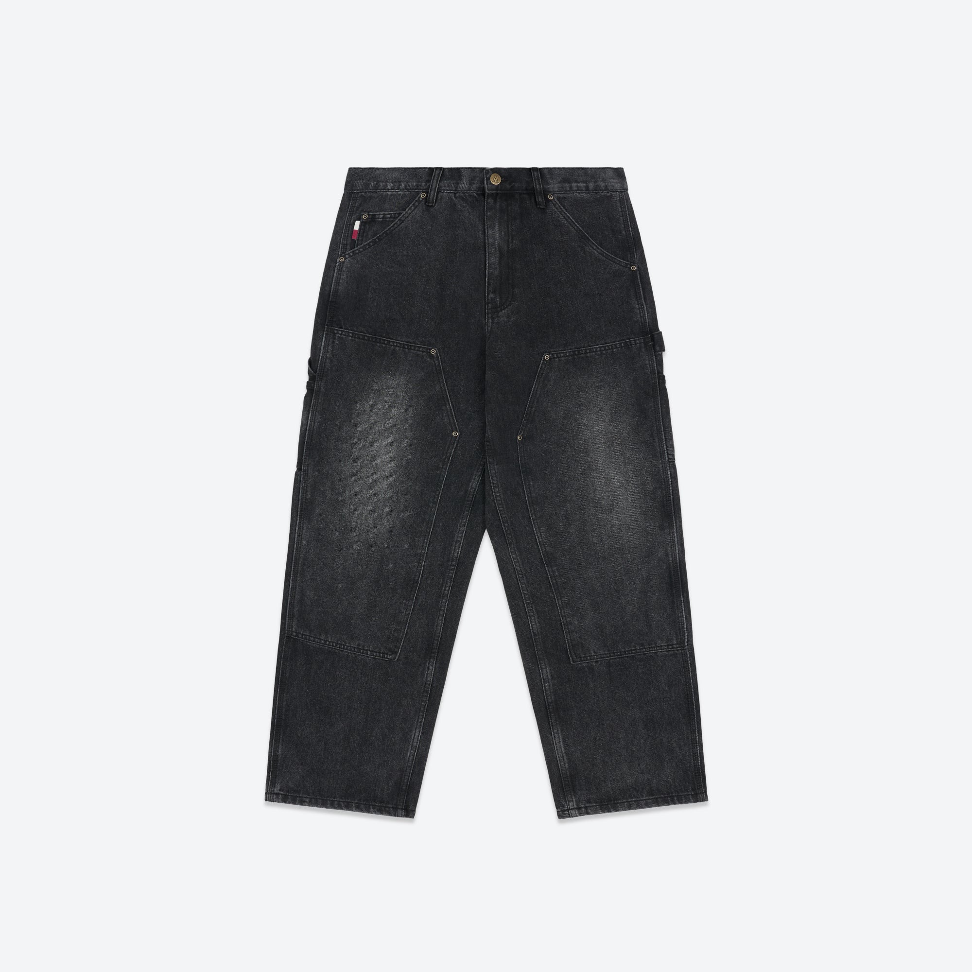 Alfred's Apartment - Double Knee Jean - Washed Black