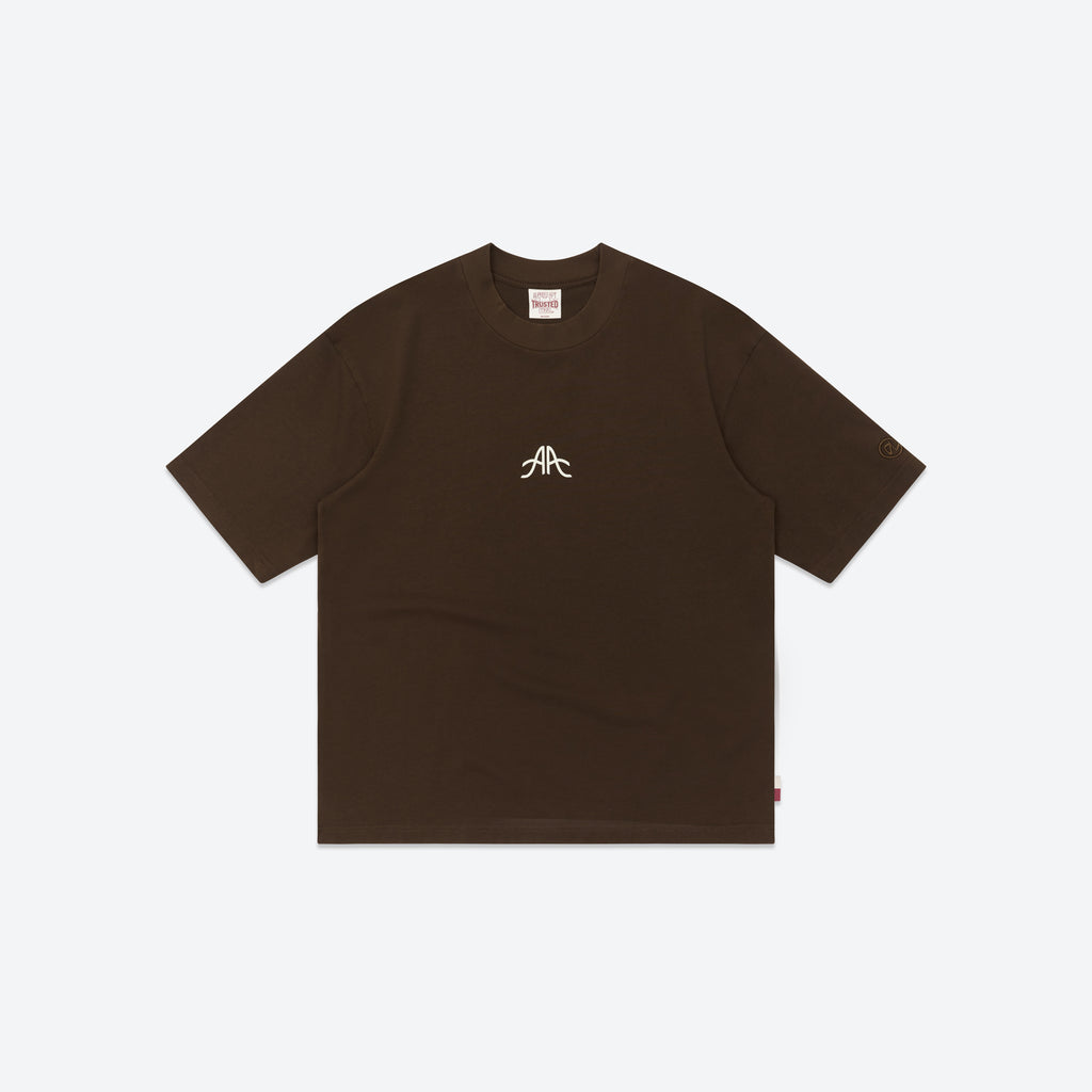 Stamp Tee - Chocolate