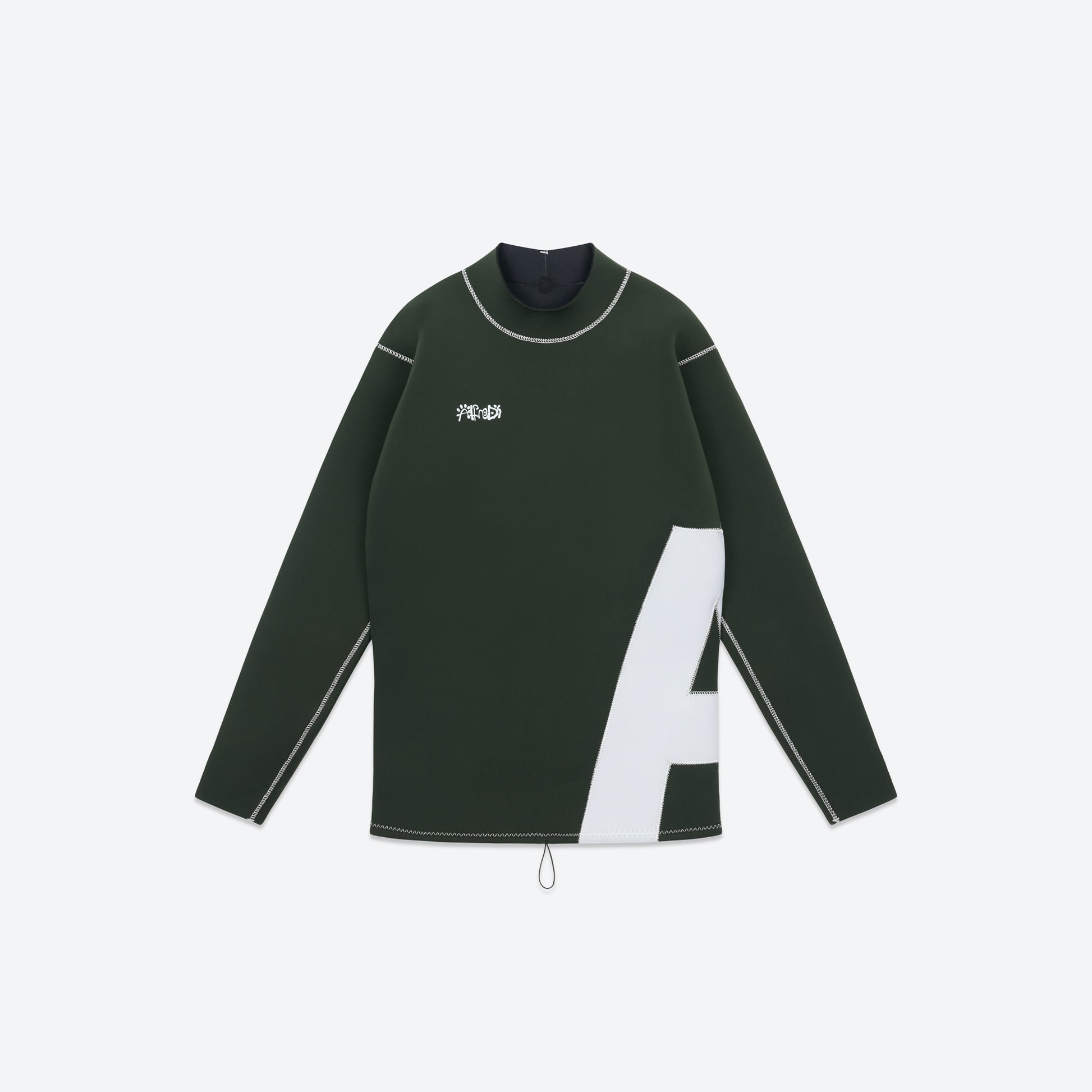 Narval Wetsuit Top - Forest