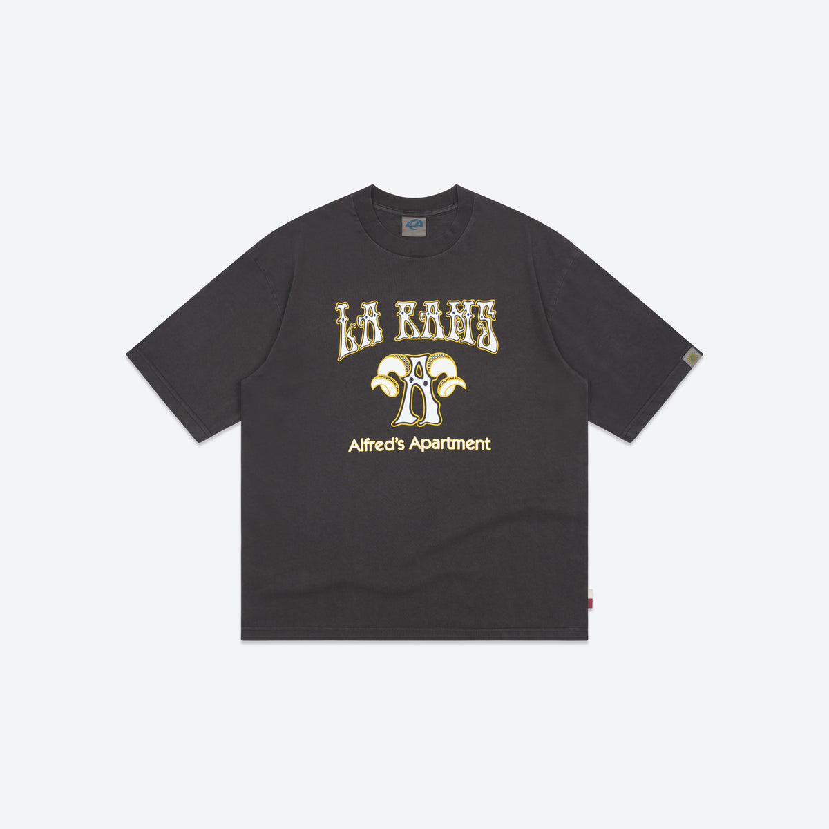 LA Rams - Ram Tee - Washed Black