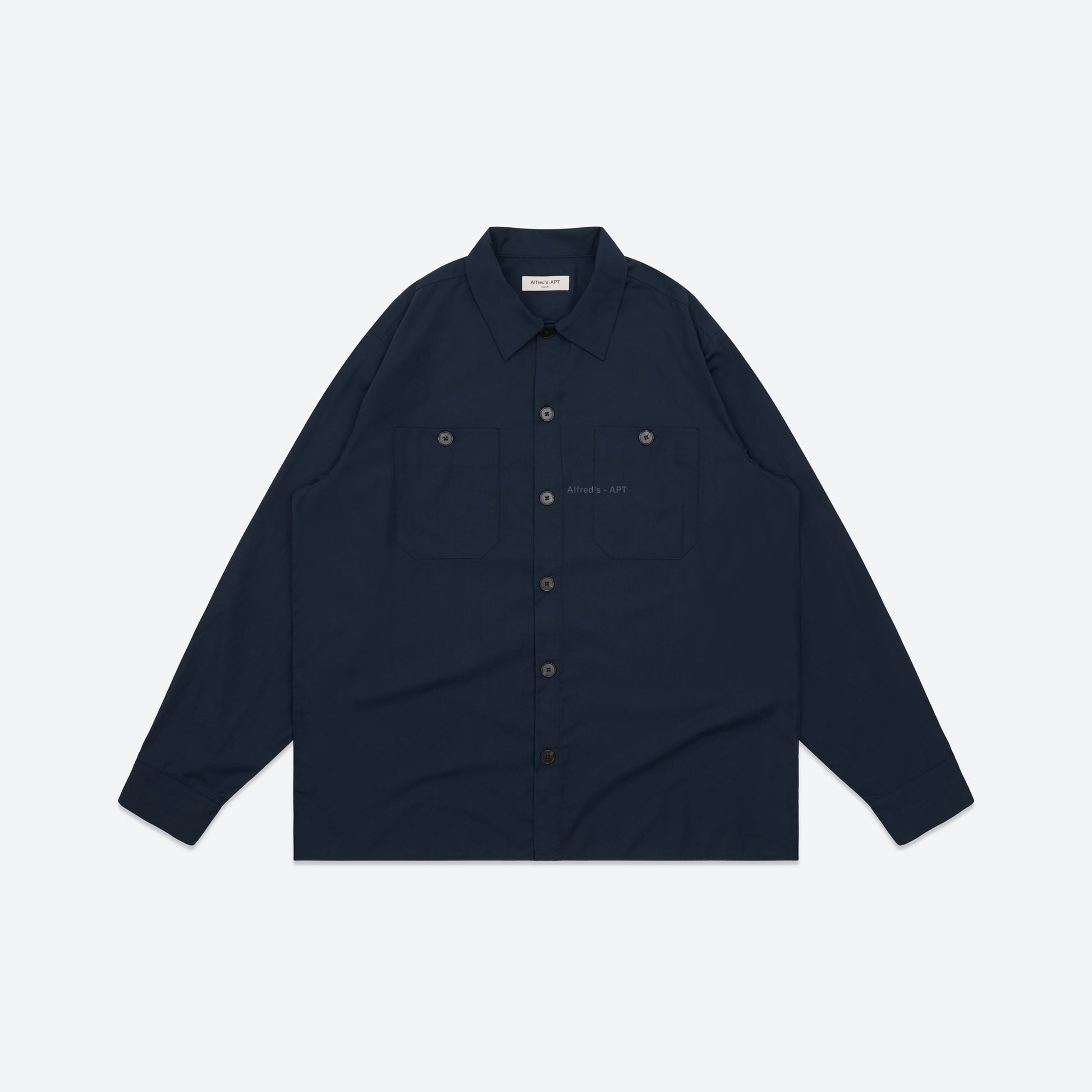 Team LS Button Down 528 - Navy