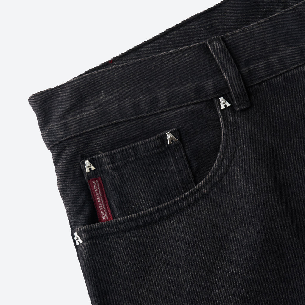 Team Jean 538 - Washed Black