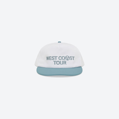 West Coast OG Cap - Off White / Aqua