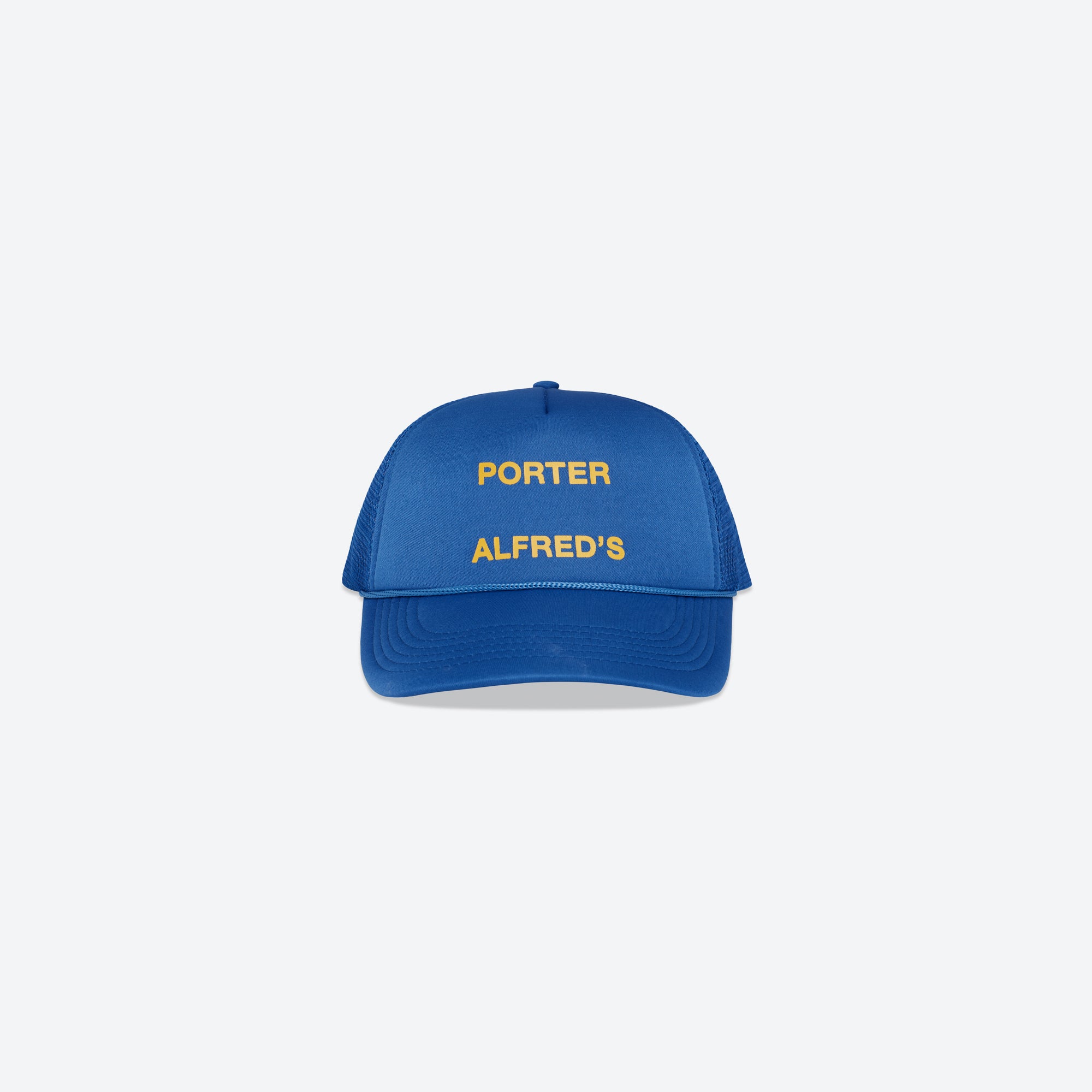 Alfred's Apartment x Porter James Sports - Trucker Cap - Blue