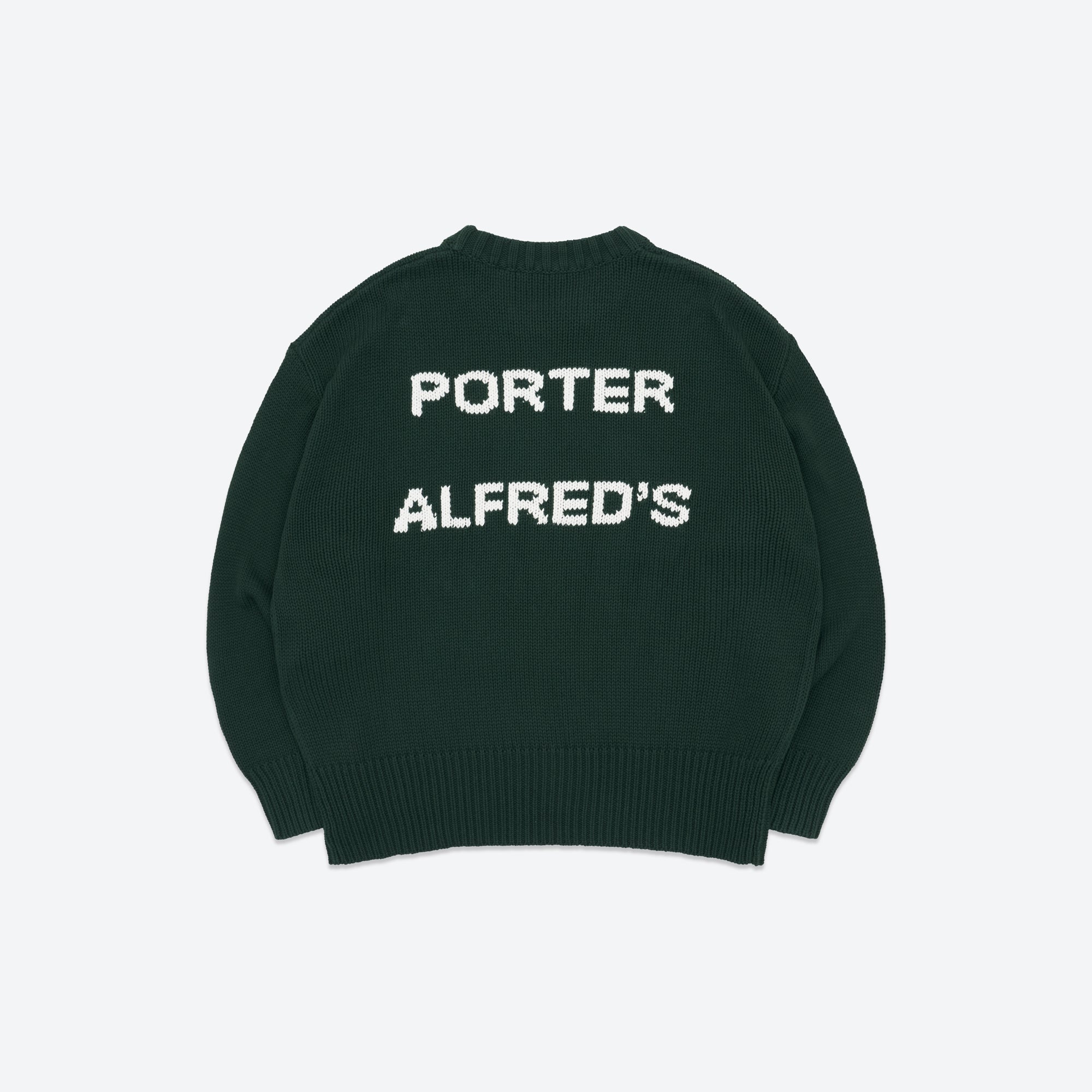 Alfred's Apartment x Porter James Sports - Ribbed Knit - Forest