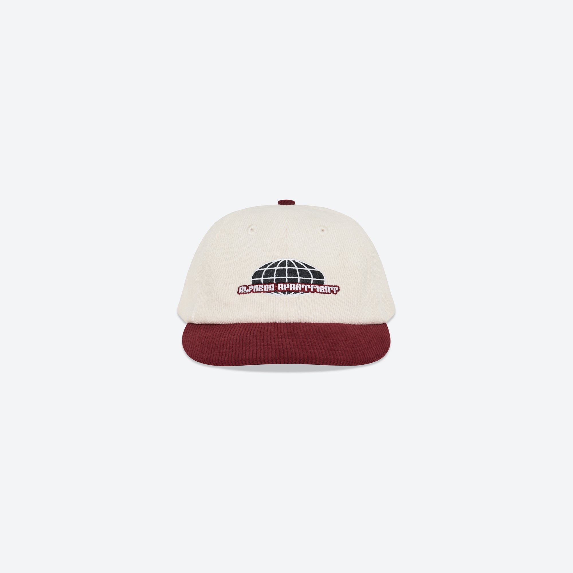 Alfred's Apartment - Team Cap 010 - Off White / Deep Red