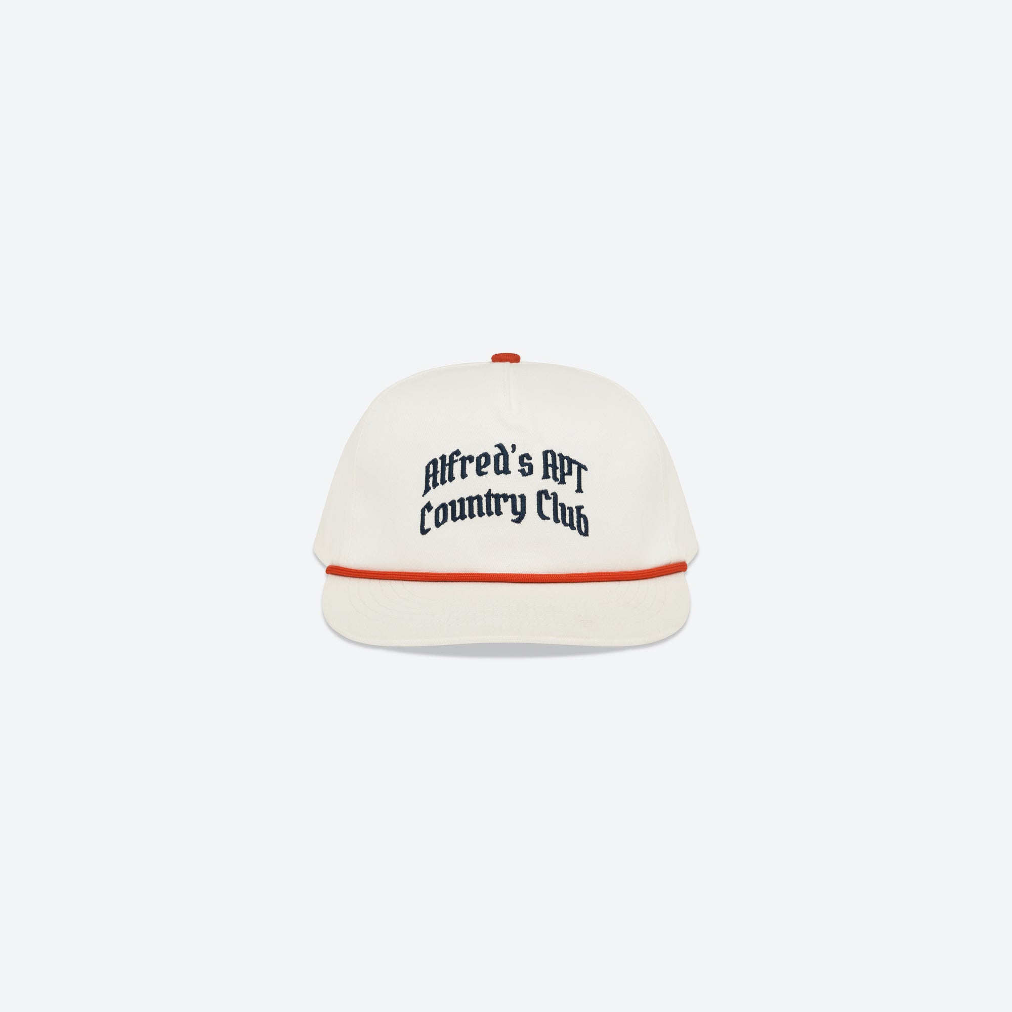 Alfred's Apartment - Club OG Cap - Cream / Red