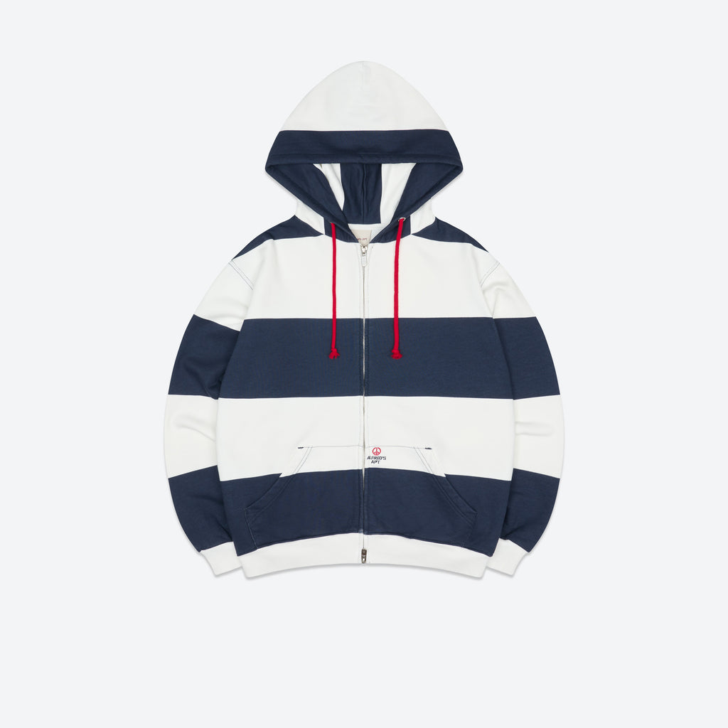 Highway Zip Hood - Stripe
