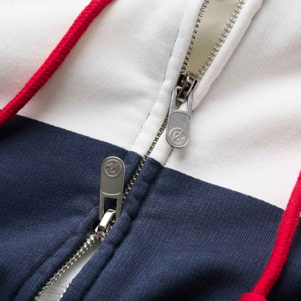 Highway Zip Hood - Stripe