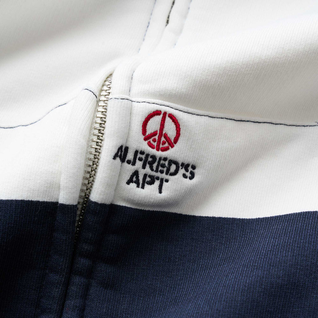 Highway Zip Hood - Stripe