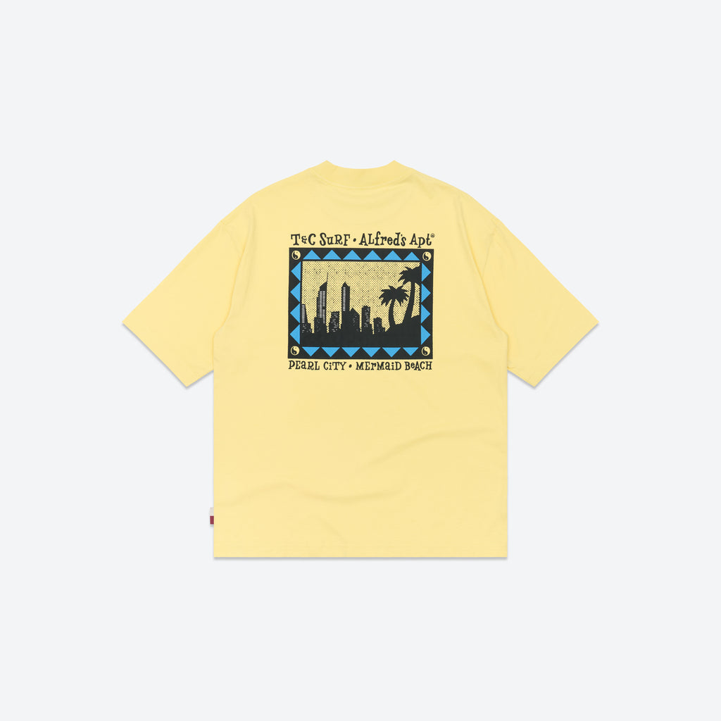 T&C Coast Tee - Washed Yellow