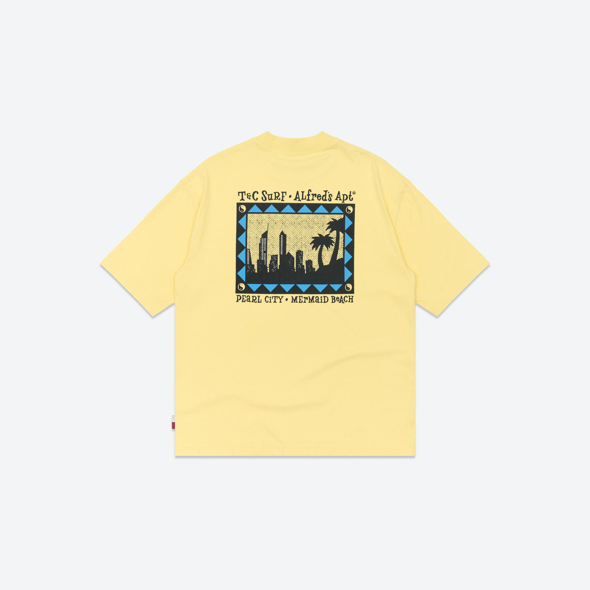 T&C Coast Tee - Washed Yellow