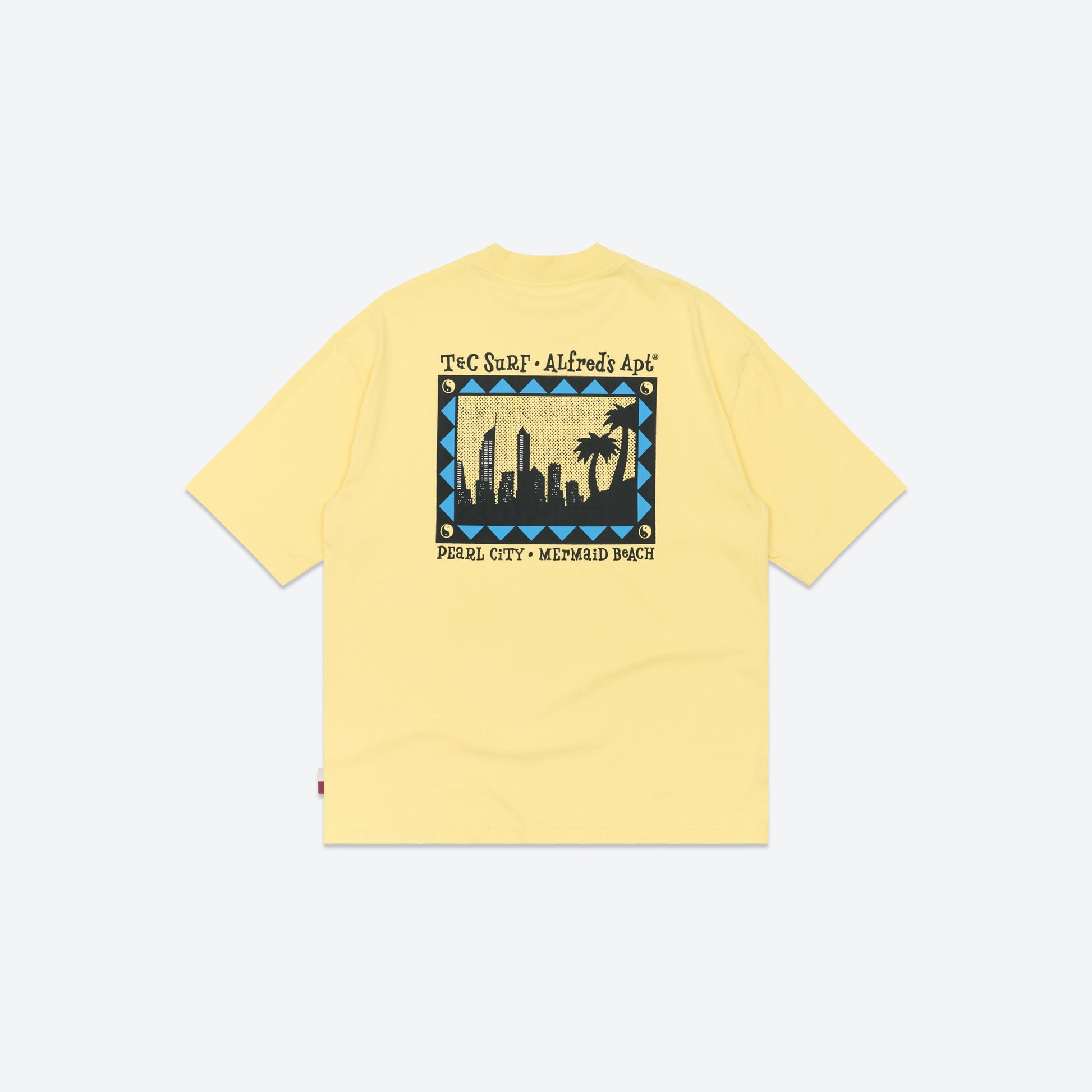 T&C Coast Tee - Washed Yellow