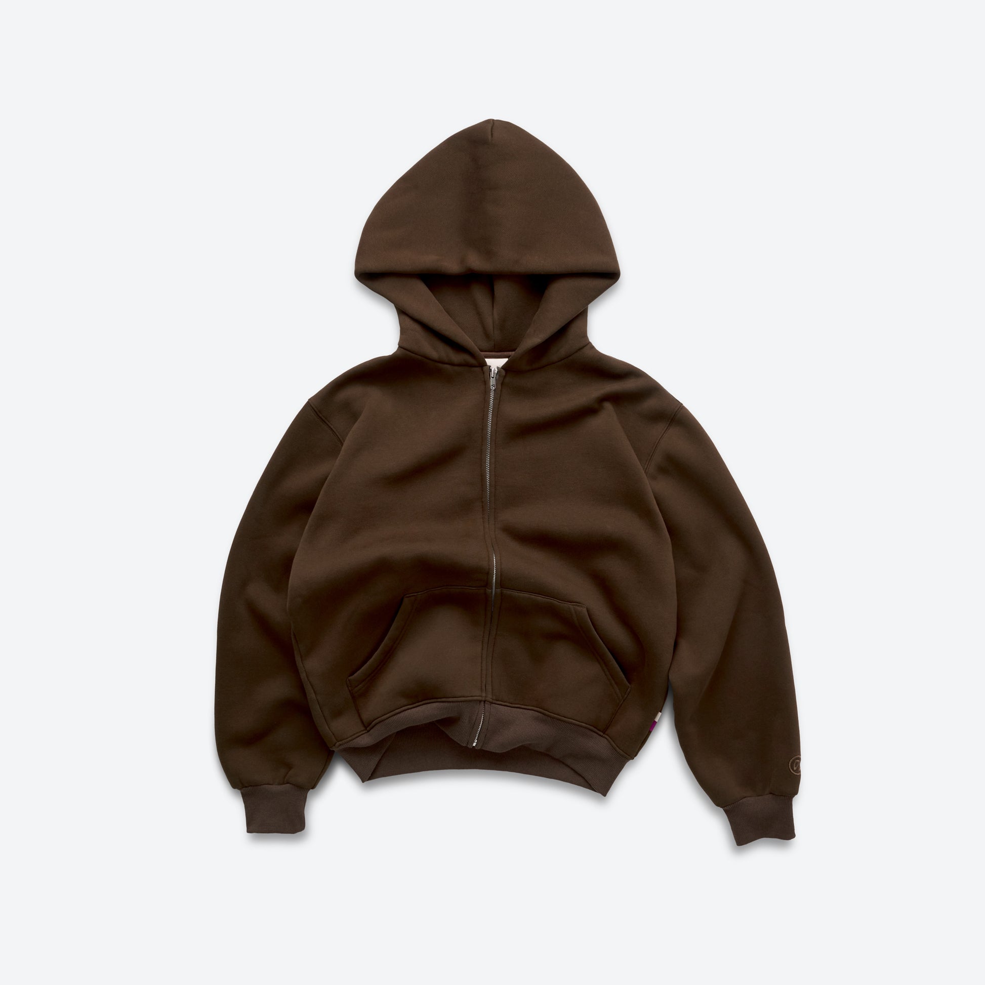 Trusted Zip Hood - Chocolate
