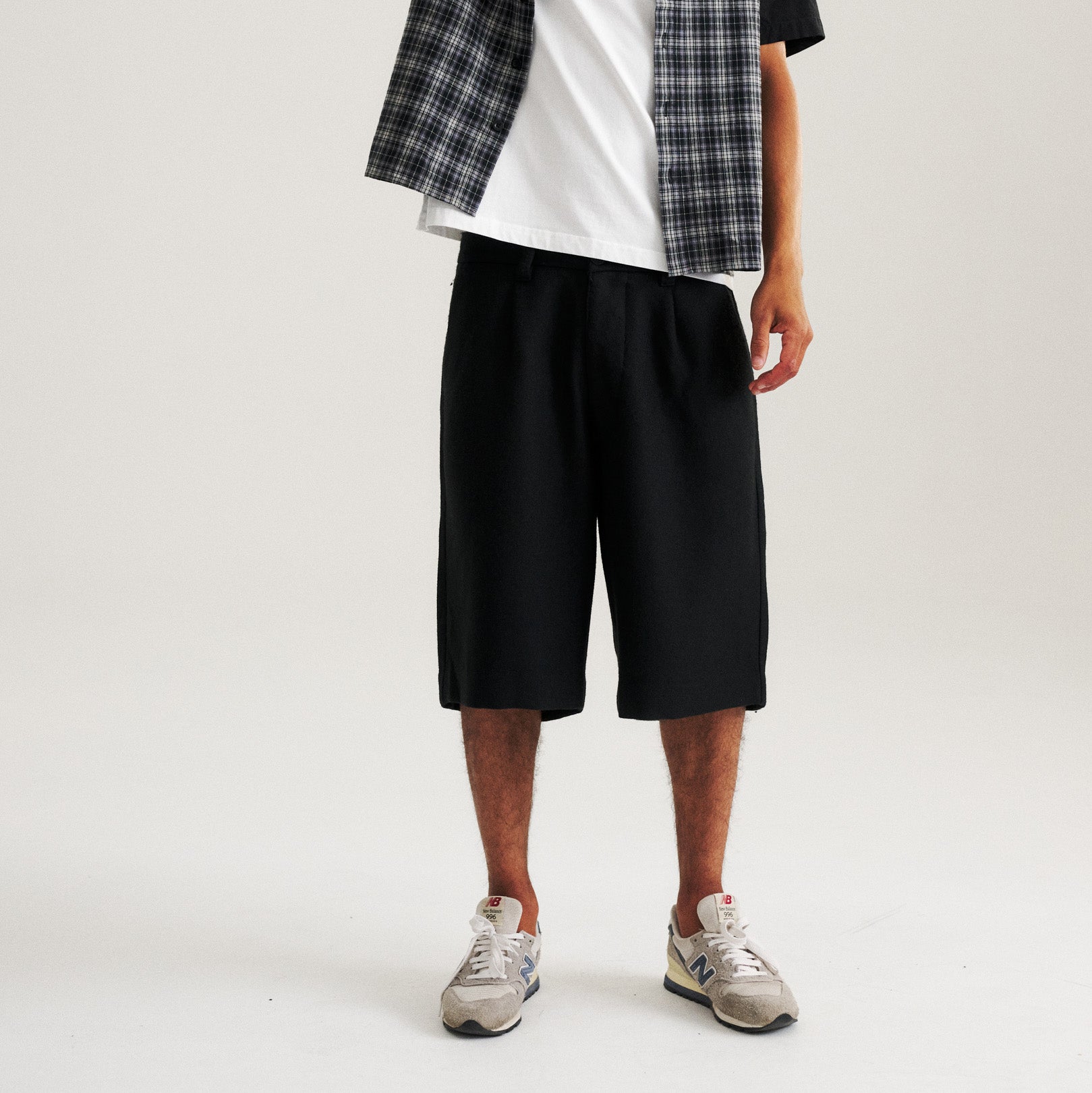 Team Wool Short 533 - Black