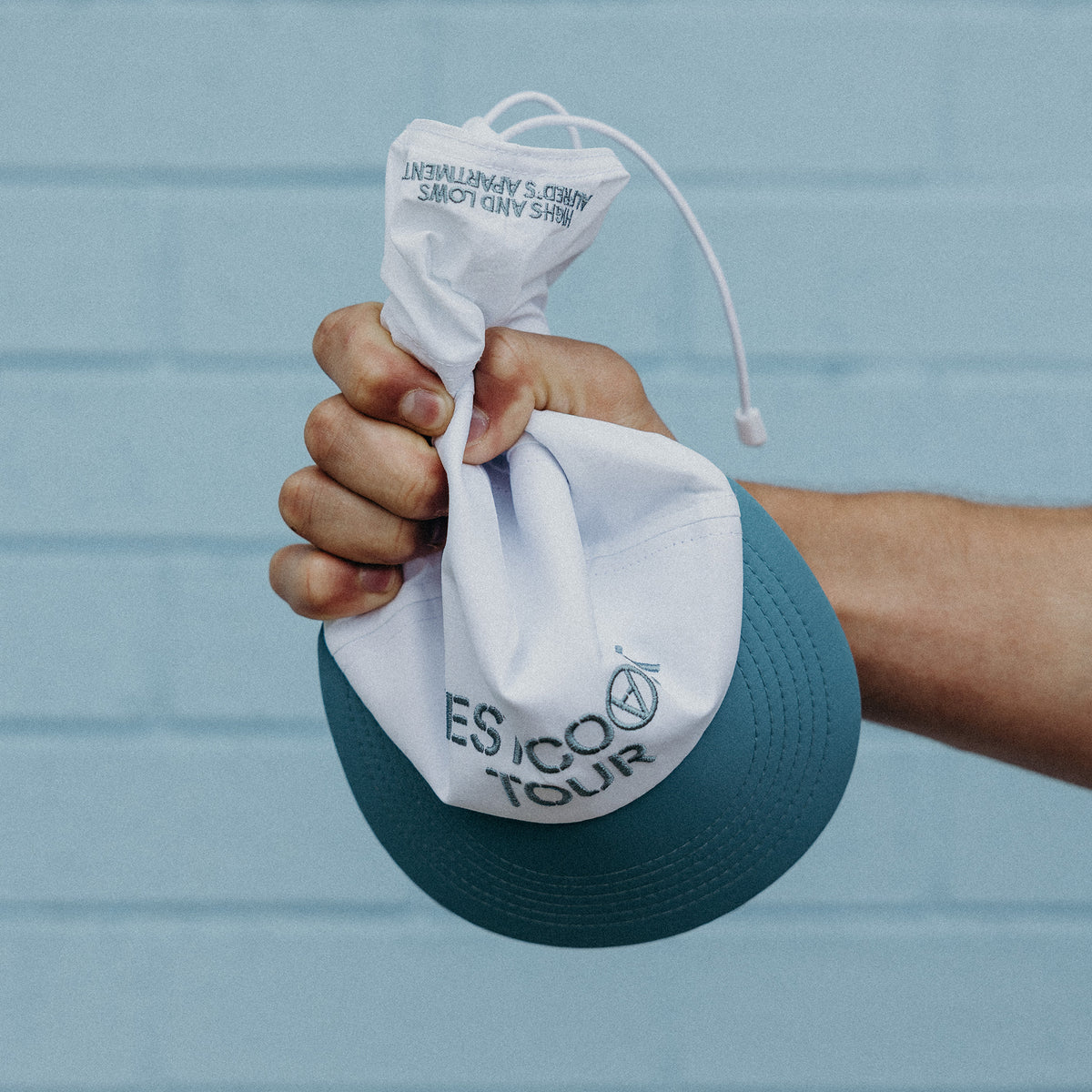 West Coast OG Cap - Off White / Aqua