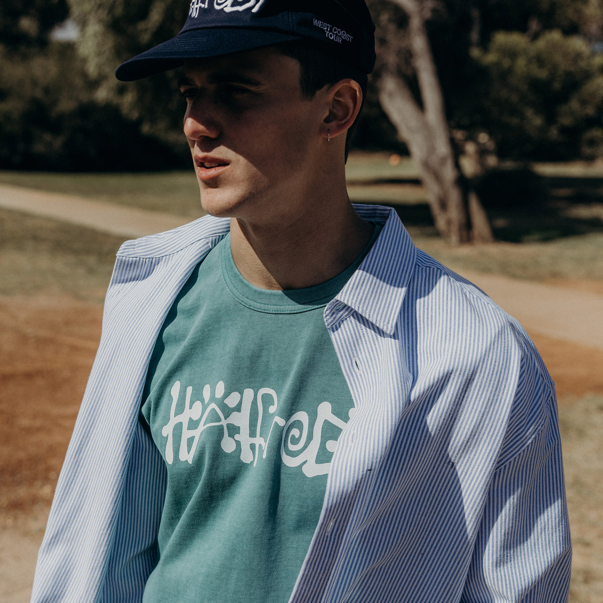Highway Tee - Aqua