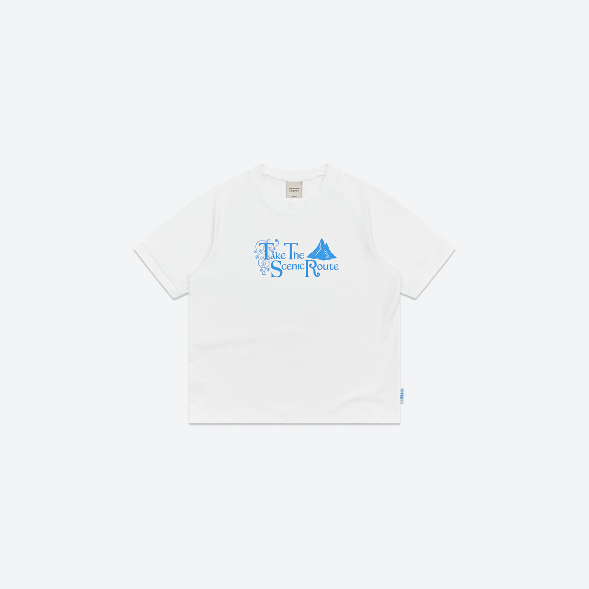 TV Pauses Raglan Tee - White