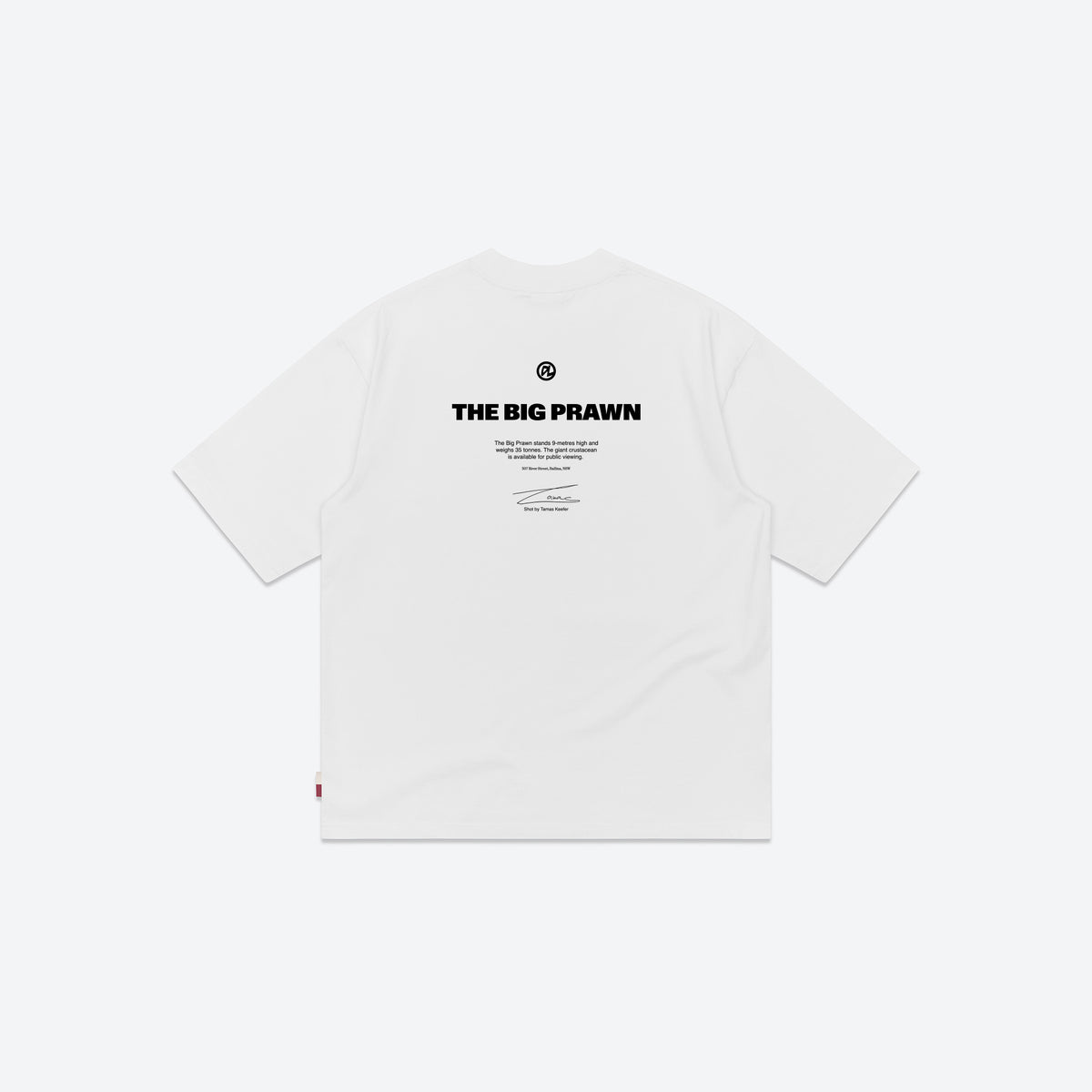 Prawn Tee - White