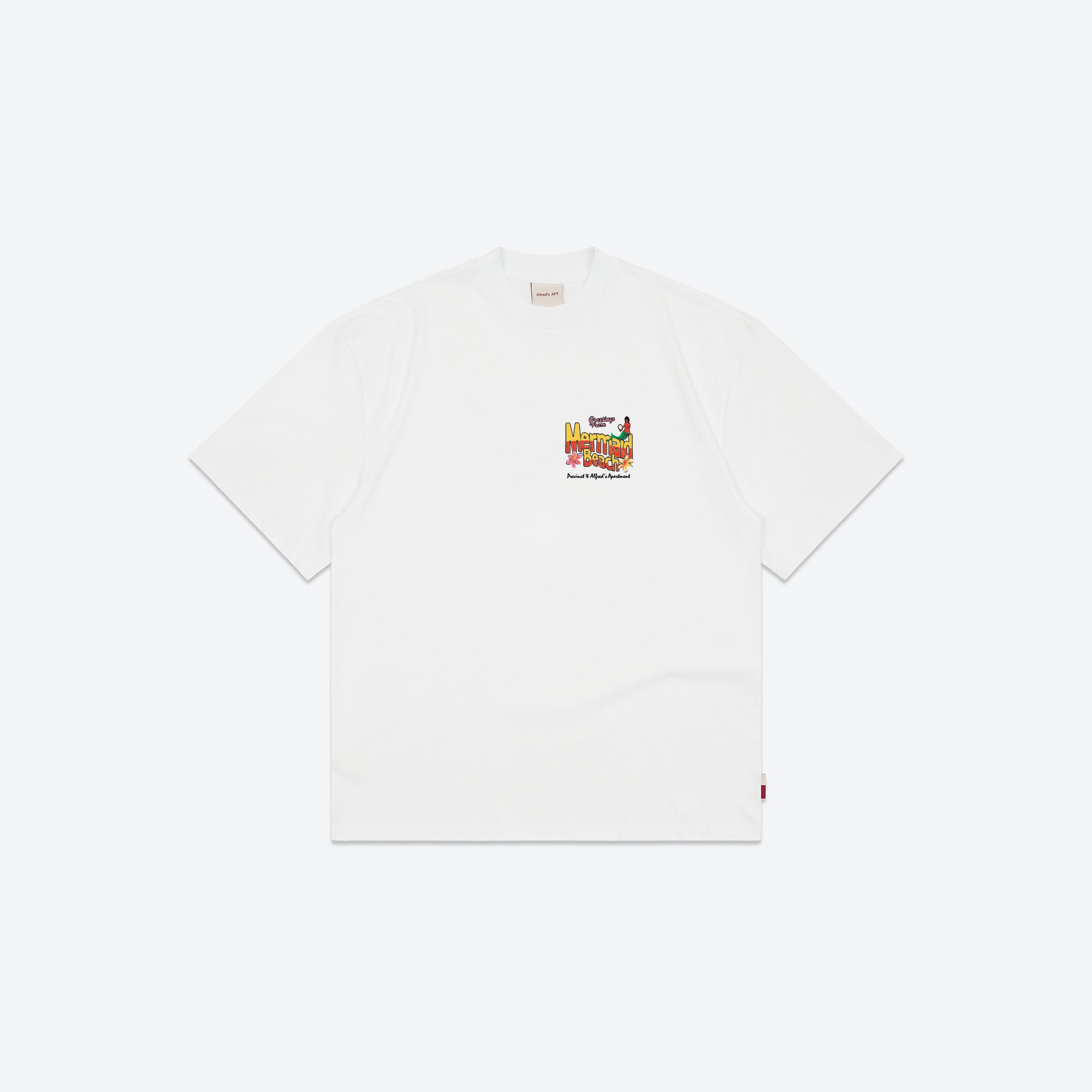 Precinct Postcard Tee - White