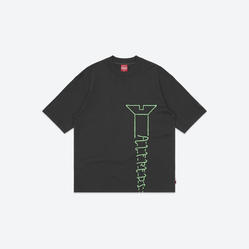 Thread Tee - Washed Black
