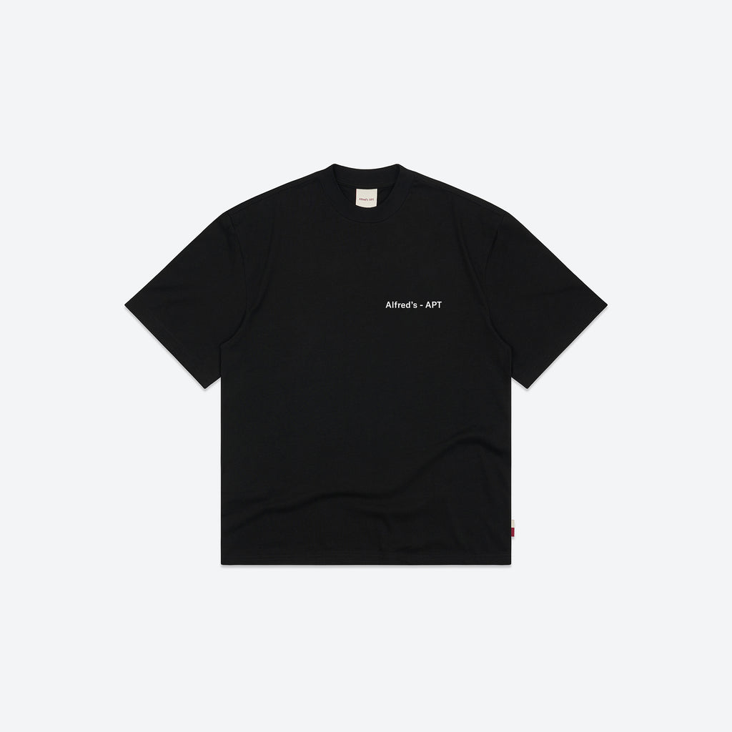 Script Tee - Black