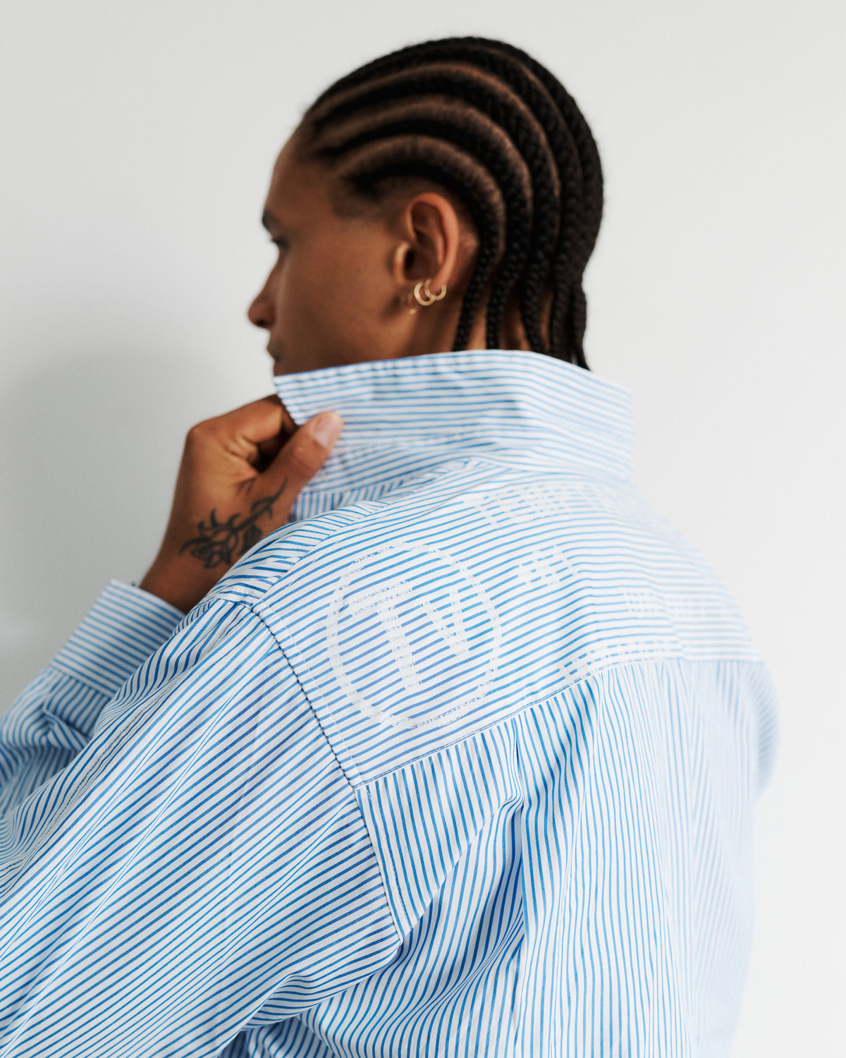 TV Field Button Down Shirt - Stripe