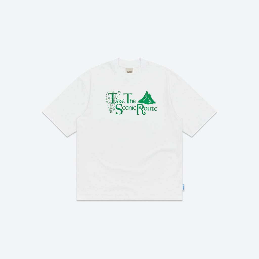 TV Pauses Tee - White