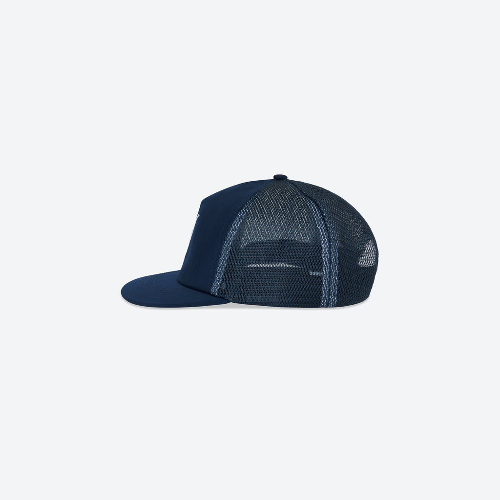 TV MONOGRAM TRUCKER CAP - NAVY